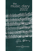 The Music Diary 2022 from Boosey & Hawkes